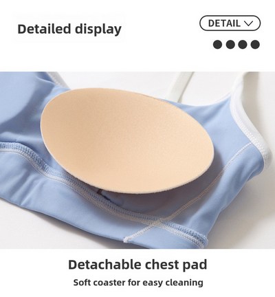 Black Sporty Yoga Set with Contrast Spaghetti Straps - Slim Fit Outdoor Fitness Wear - Size S