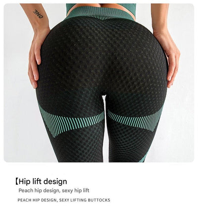 Elegant purple High Waist Yoga Set for Women - Sports Bra, Long Sleeve Shirt & Leggings 3-Piece Workout Set Size XXXXL