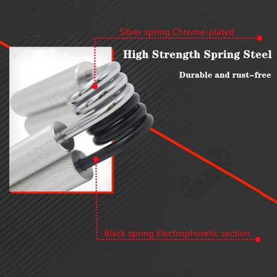 2 pcs Aluminum color Heavy Duty Metal Hand Grip Strengthener - Hand Training Equipment for Rehabilitation & Fitness with Adjustable Resistance 250LB