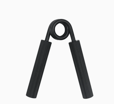 2 pcs Black Heavy Duty Metal Hand Grip Strengthener - Hand Training Equipment for Rehabilitation & Fitness with Adjustable Resistance 100LB