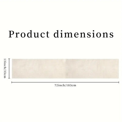 Easter Table Runner - Linen Bunny Decoration, 72-Inch Set of 2 (Style 1)