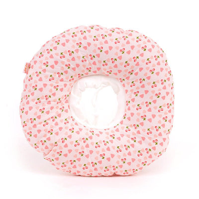 2 pcs Strawberry Soft Pet Recovery Collar - Comfortable Anti-Lick Cone for Cats & Dogs Size M
