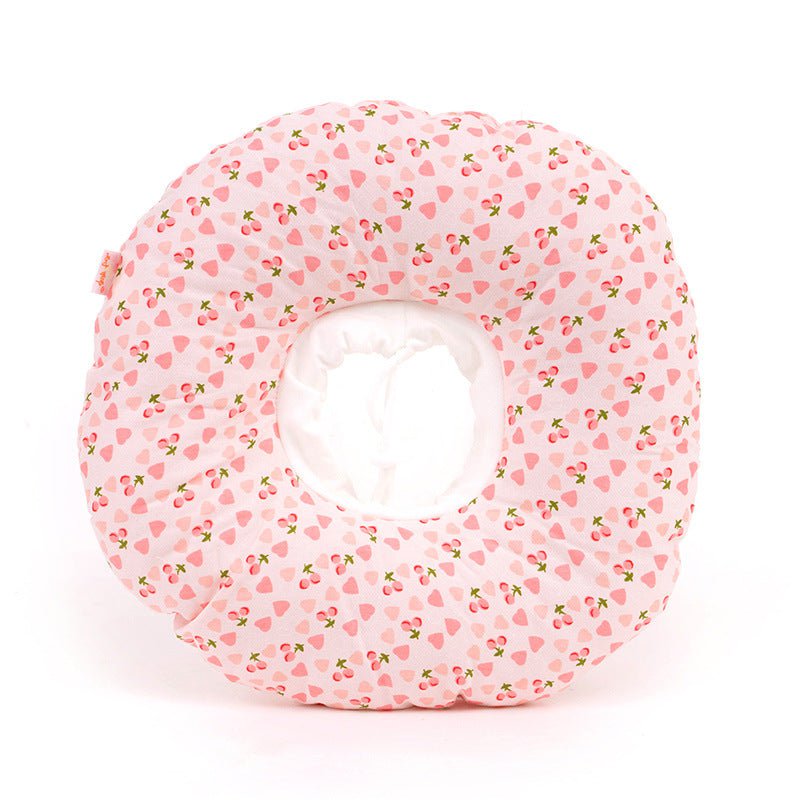 2 pcs Strawberry Soft Pet Recovery Collar - Comfortable Anti-Lick Cone for Cats & Dogs Size M