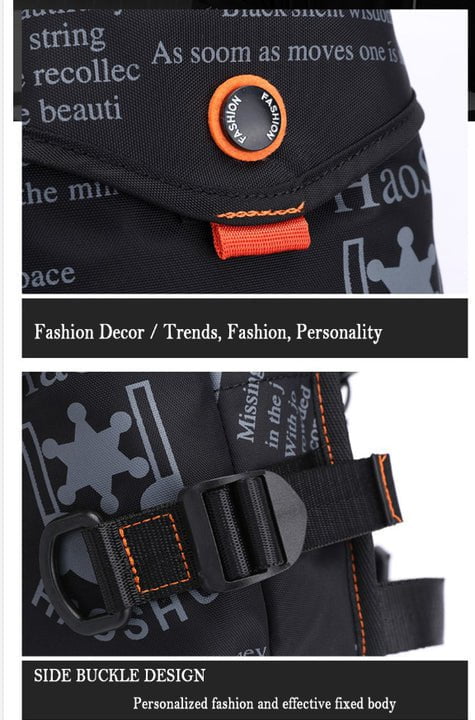 Blue Rugged Polyester Waist Pack - Stylish, Multi-Compartment Crossbody Bag for Outdoor Adventures