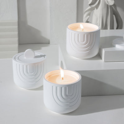 (Osmanthus)Scented Candle - Soy Wax Candle in Ceramic Pot
