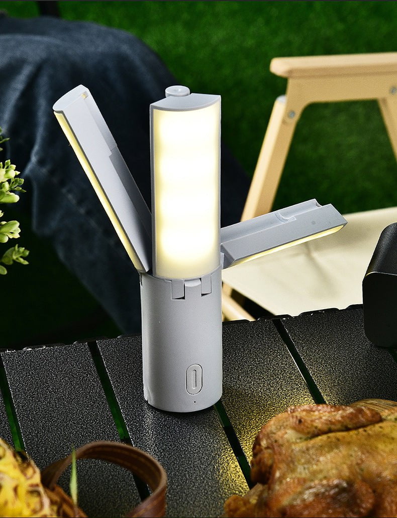 Foldable Camping Lantern - Multi-Functional Outdoor LED Tent Light (3600mAh)
