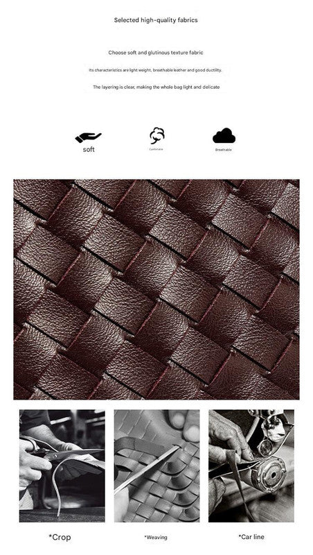 Apricot Woven Shoulder Bag - Stylish Dumpling Bag, Simple and Versatile Crossbody for Women