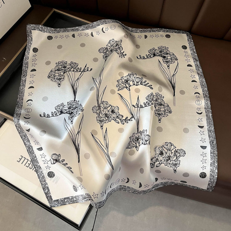 Black Flowers Women&