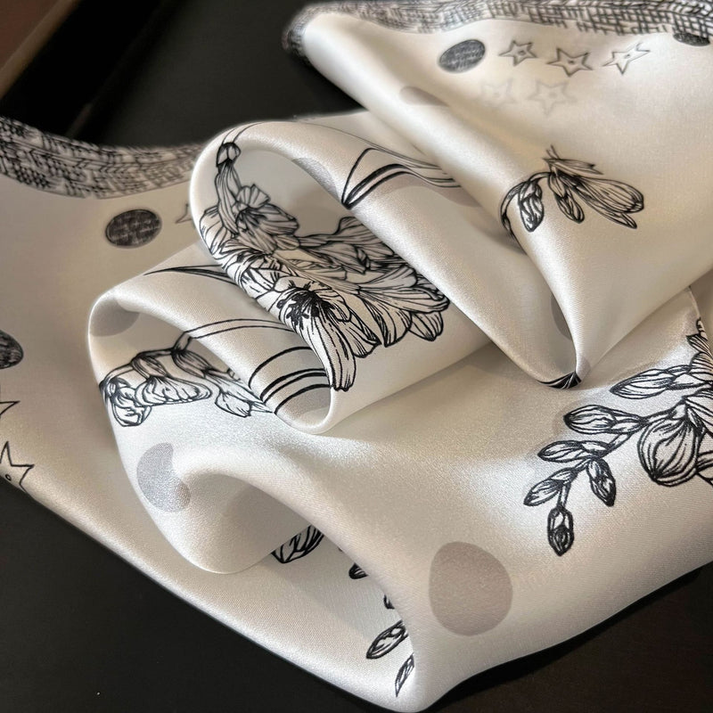 Black Flowers Women&