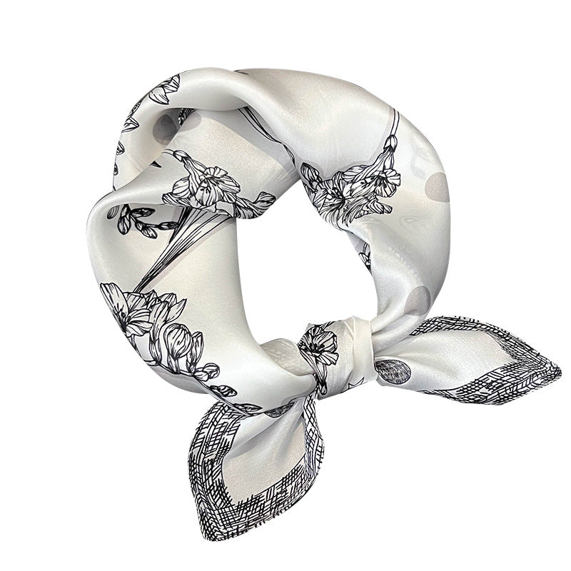 Black Flowers Women&