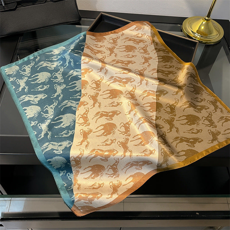 Stitching horse pattern Women&