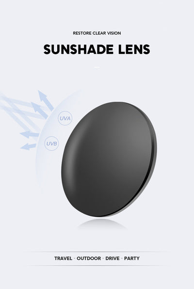 Gold + Black 2-PCS Retro Oval Sunglasses with UV Protection for Men & Women