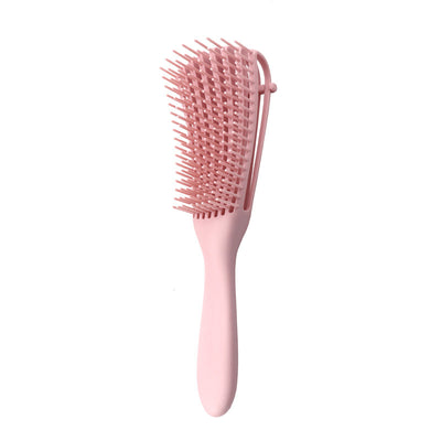 3 - pcs Light pink Detangling Brush - Octopus Design for Effortless Hair Care