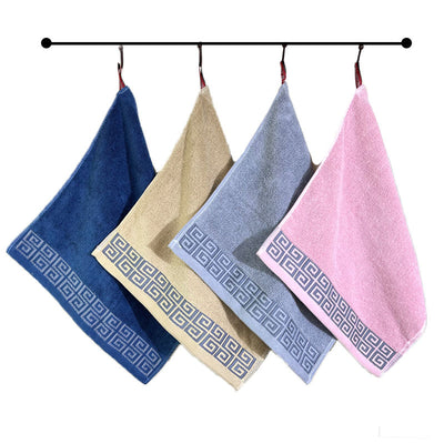 Pink Luxury Cotton Towel Set - 6-Piece Highly Absorbent Bath & Hand Towels