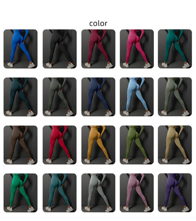 Size S Light Purple Seamless High-Waisted Yoga Pants for Women - Lift Workout Leggings for Running, Gym, and Fitness