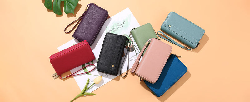 Black Double Zipper Women&