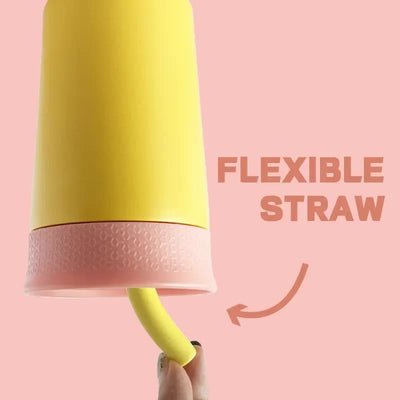 2 Pcs Pink 12oz Insulated Tumbler with Straw - 304 Stainless Steel, BPA-Free, Leak-Proof Coffee Mug for Hot and Cold Drinks