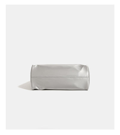 Blue Luminous Silver Nylon Underarm Shoulder Bag - Convertible Crossbody Hobo with Pouch - Lightweight & Modern