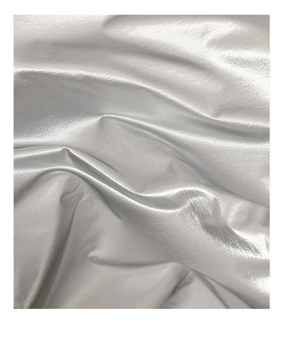 Blue Luminous Silver Nylon Underarm Shoulder Bag - Convertible Crossbody Hobo with Pouch - Lightweight & Modern