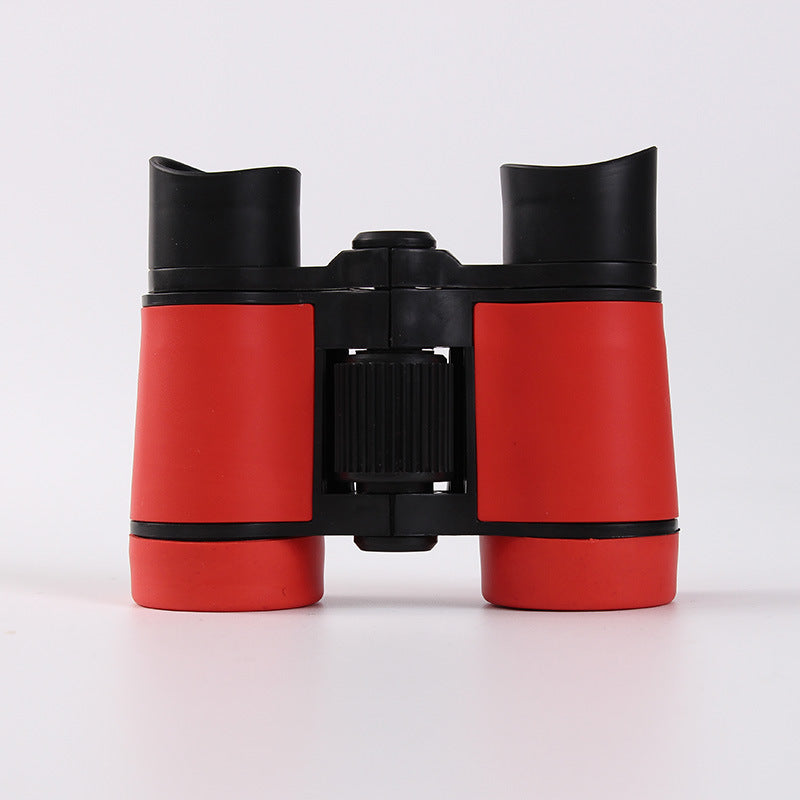 Red 2-Pack 4x30 Kids Binoculars Set - Lightweight & Durable for Young Explorers