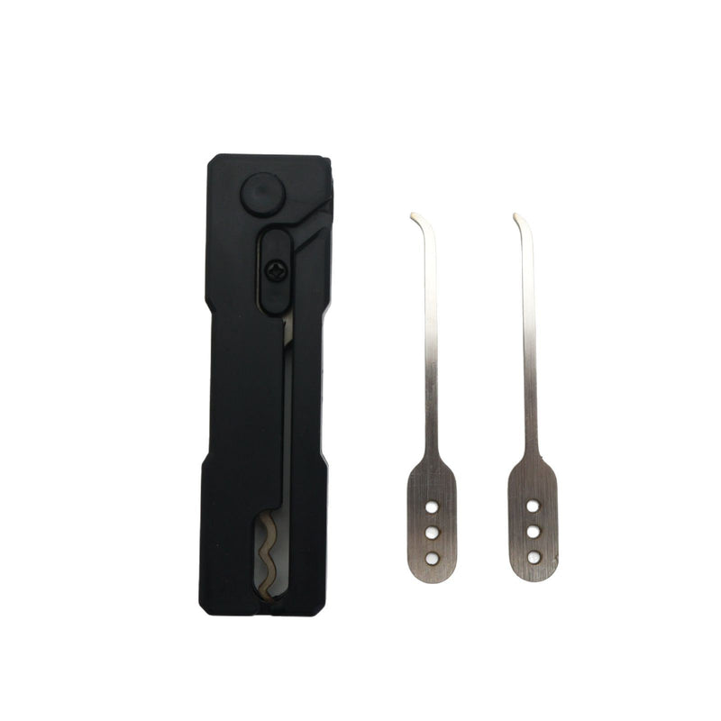 Grav Pick Lock Picking Tool Set - 2-Piece Lightweight Gravity Pick for Locksmith Training
