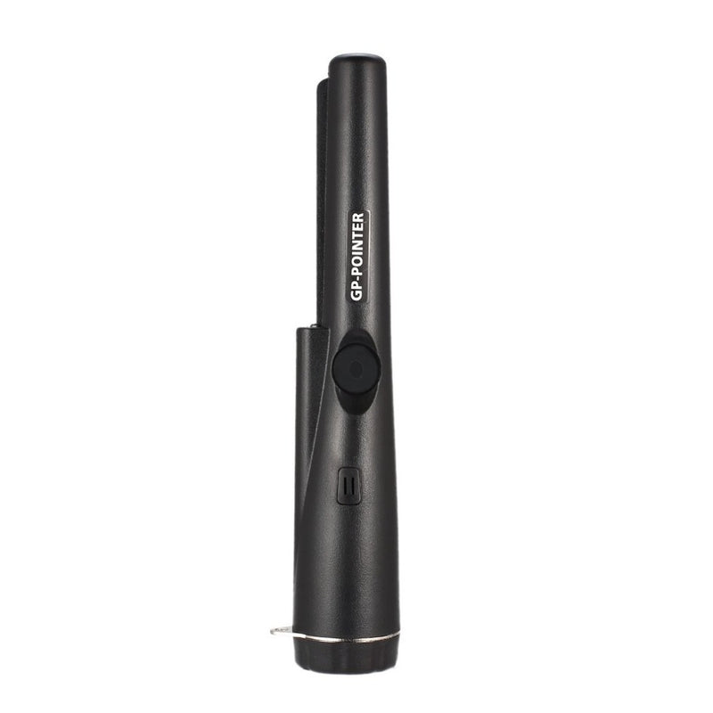 Black High-Sensitivity Metal Detector Pinpointer - GP Pointer with Vibration and Audio Alert for Treasure Hunting