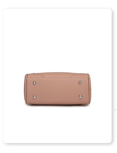 Khaki Chic Mini Round Crossbody Bag for Women - Elegant Handbag with Tassel Accent