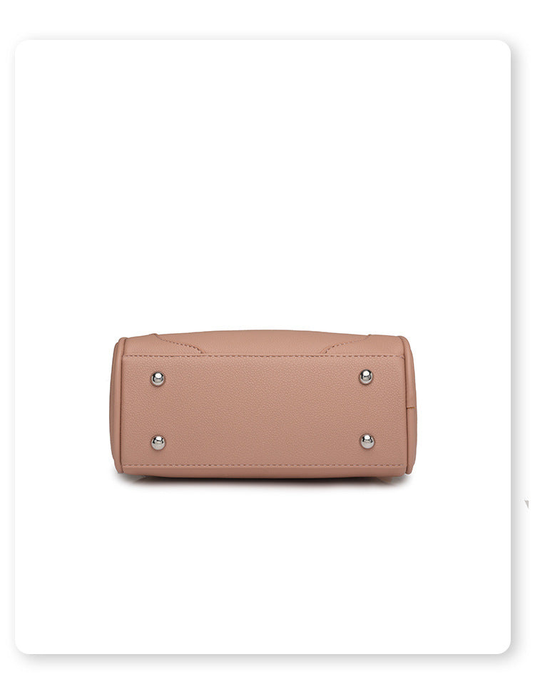 Purple Chic Mini Round Crossbody Bag for Women - Elegant Handbag with Tassel Accent