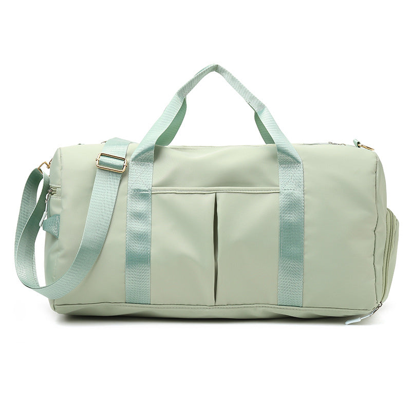Green Dry Wet Separation Gym Bag - Women&