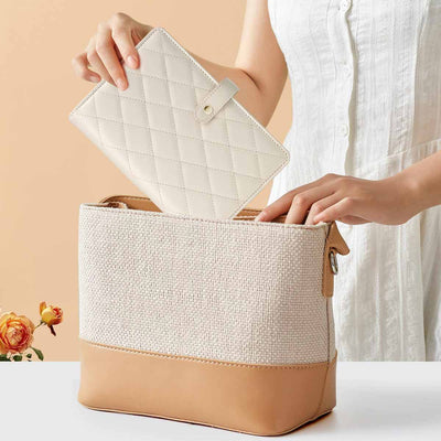 Pink Foldable Travel Jewelry Organizer - Velvet Zippered Case with Transparent Pages & Detachable Pouches