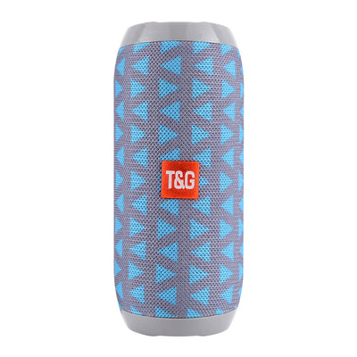 Green (triangle blue) Portable Bluetooth Speaker - HiFi 360 Degree Audio Wireless Mini Speaker, Support Hands-free Calling