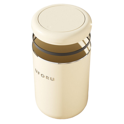 Floor standing trash can (9L), cream white, 22 * 29cm