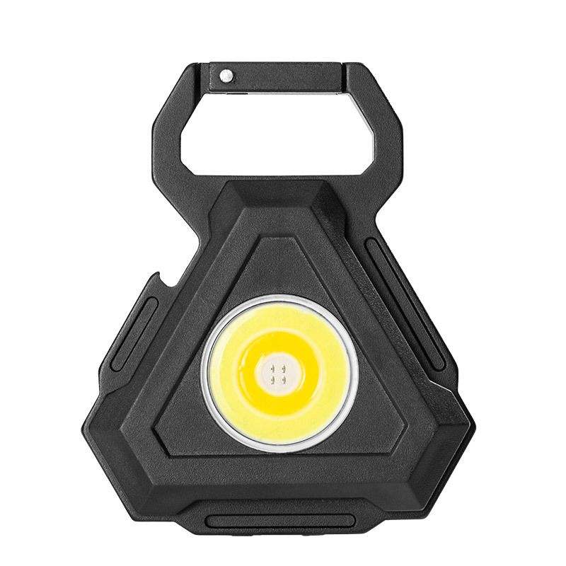 2 pcs Triangle Mini flashlight for outdoor and self-defense use