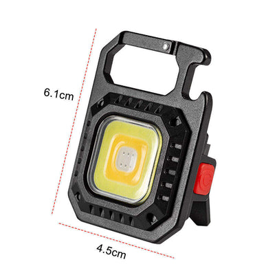 2 pcs Rectangle Mini flashlight for outdoor and self-defense use
