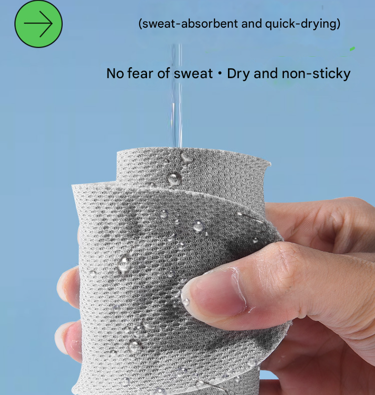 5 pcs 4D Cloud Technology Shoe Inserts - High Rebound, Super Soft, Breathable, Athletic Support (size : 37-38/245mm)