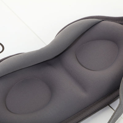 2 Pcs Green 3D Contoured Eye Mask - Total Blackout, Pressure-Free Memory Foam, Skin-Friendly & Breathable for Deep Rest