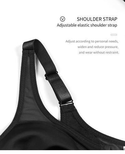 2 Pcs Size 5XL Women's Wireless Large-Cup Lace Bra with Front Clasp - Comfortable, Breathable, Black