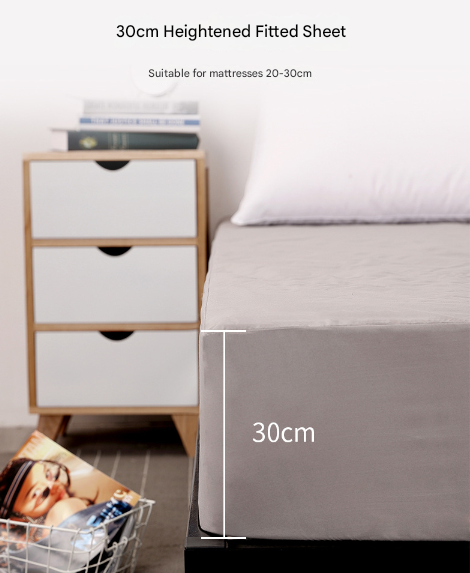 White Queen Size Waterproof Fitted Mattress Protector - Soft & Breathable Bed Cover, Hypoallergenic, Deep Pocket (152x190x30cm)