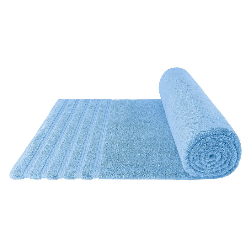 Khaki Luxury 6-Piece Combed Cotton Towel Bale Set - Ultra Soft & Absorbent Bath, Hand, Face Towels