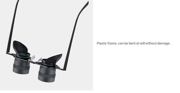 10x Telescope + Red Polarised + Grey Polarised Lens 10x HD Fishing Binocular Glasses - Polarized Zoom for Float Watching