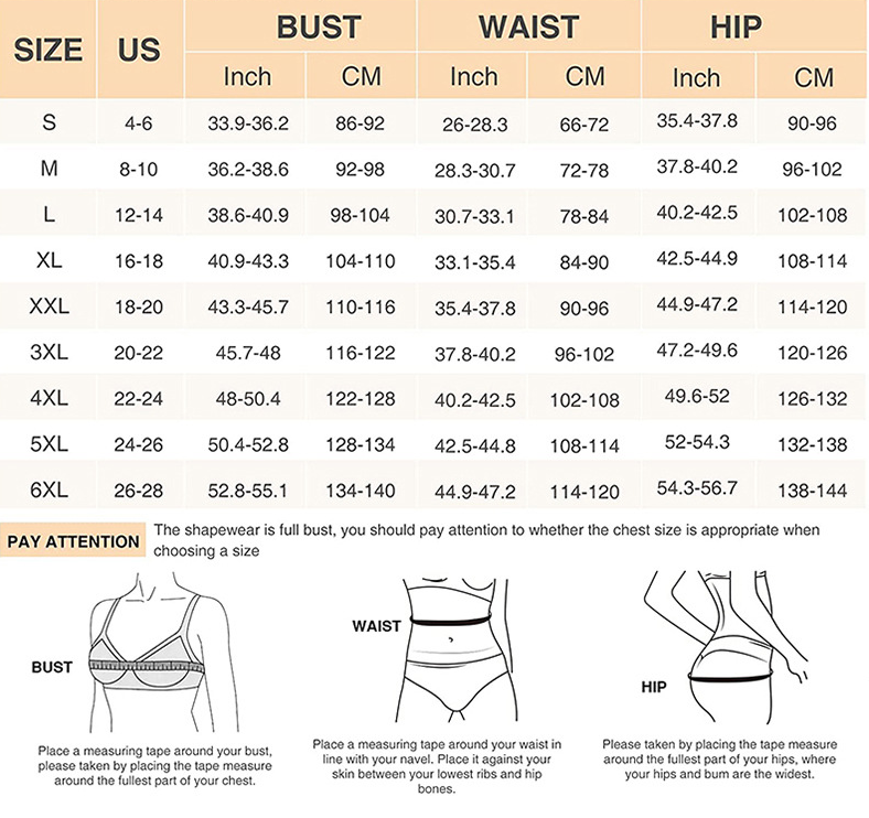 4XL Skin Color Women&