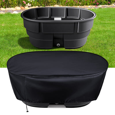 50 Gallons(52'Lx31'Wx12'H) Outdoor Gallon Cover Sun Shade for Patio, Pool, and Water Tanks