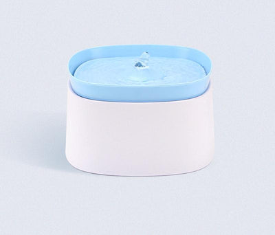Automatic Pet Water Fountain - USB Powered, Multi-Stage Filtration, Ultra-Quiet, 2L Capacity(Blue)