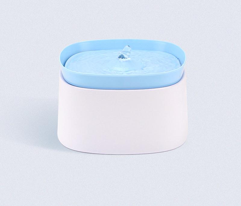 Automatic Pet Water Fountain - USB Powered, Multi-Stage Filtration, Ultra-Quiet, 2L Capacity(Blue)