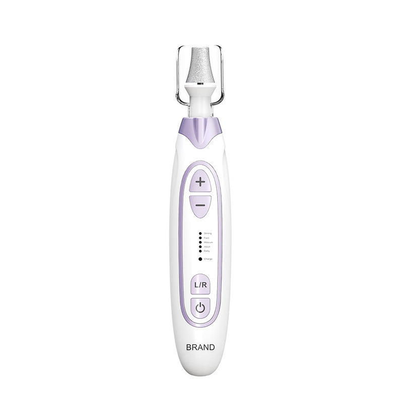 Professional Electric Manicure & Pedicure Kit - 5 Speeds, LED Light(Lavender purple)