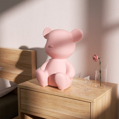 Adorable Cartoon Bear Bluetooth Speaker - Portable Wireless Audio with Long Battery Life & Stylish Design(pink)