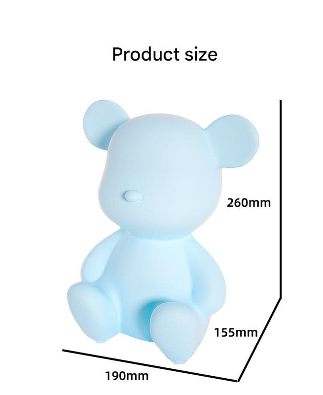 Adorable Cartoon Bear Bluetooth Speaker - Portable Wireless Audio with Long Battery Life & Stylish Design(Red)