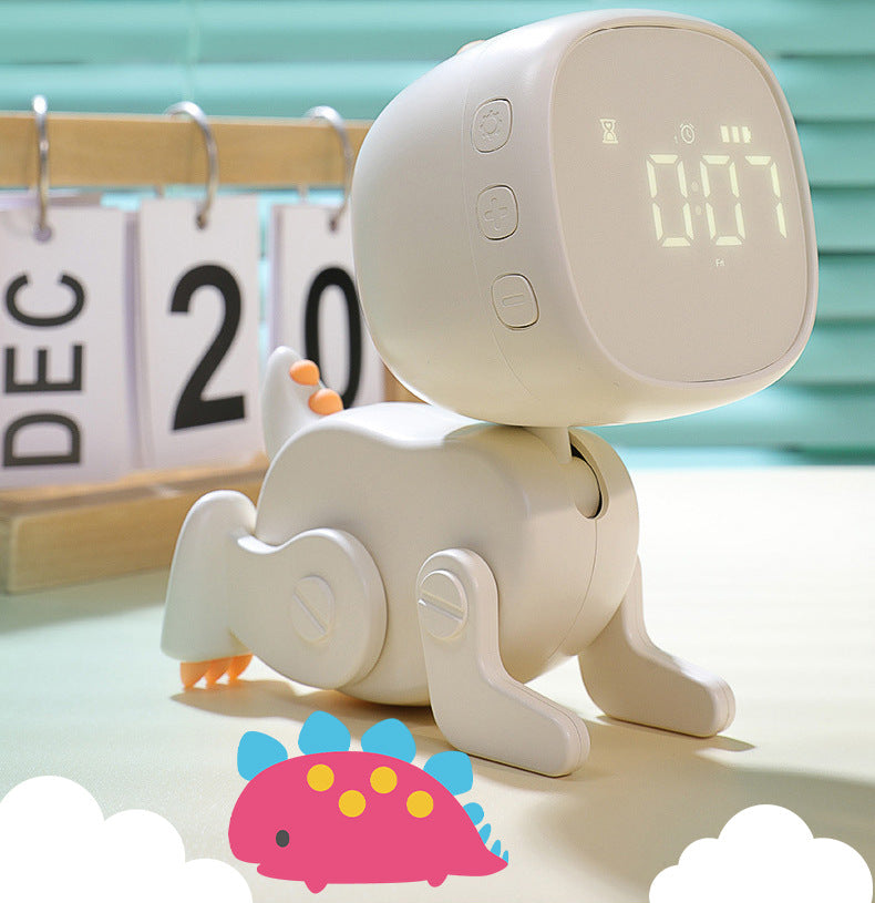 Adorable Dinosaur Alarm Clock & Visual Timer - Kids&