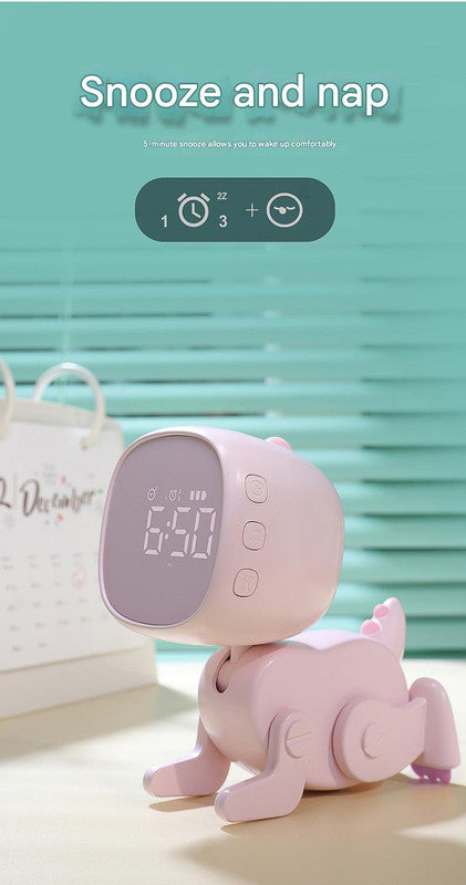 Adorable Dinosaur Alarm Clock & Visual Timer - Kids&