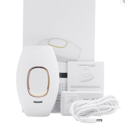 Advanced IPL 881 Laser Hair Removal Device - Sleek Home Use Electric Depilator for Women